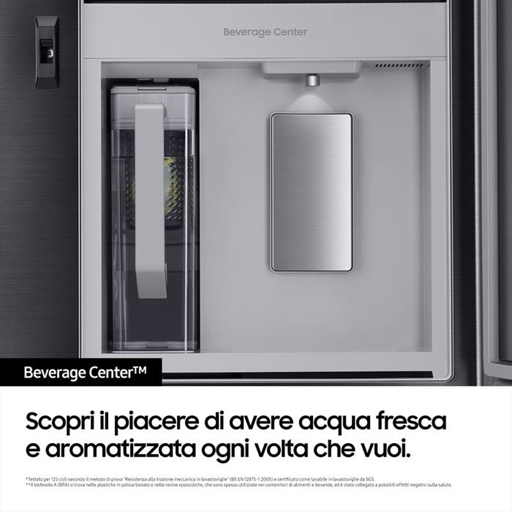 "SAMSUNG - Frigorifero 3 porte RH69B8941S9/EF Classe E 645 lt-METAL INOX"