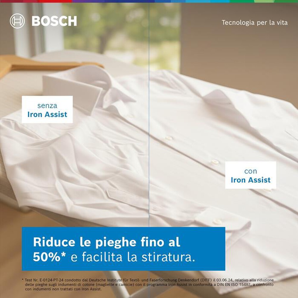 Immagine del prodotto BOSCH - Asciugatrice WRB247C0IT 9Kg Classe A-Bianco