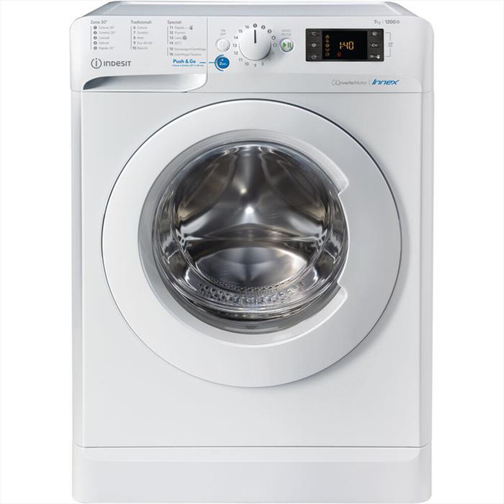 "INDESIT - Lavatrice slim BWSE 71283X W IT N 7 Kg Classe D"