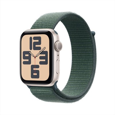 APPLE - Watch SE GPS 44mm Cassa Alluminio-Galassia - Sport Loop Verde