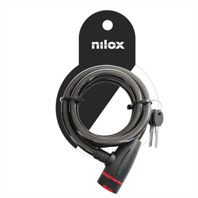 NILOX - Lucchetto NXPLCABLELOCK-Nero
