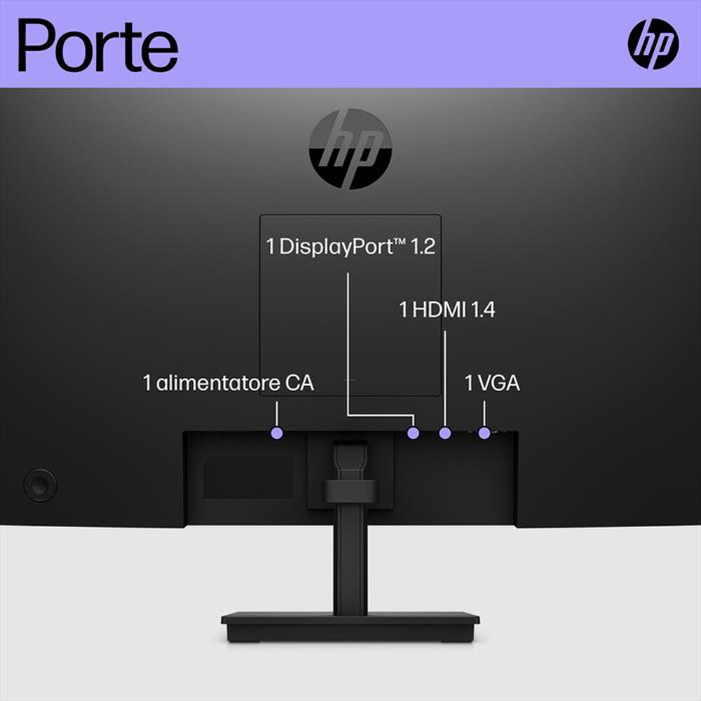 Immagine del prodotto HP - Monitor WLED FHD V24I G5-Nero