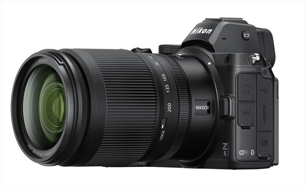 Immagine del prodotto NIKON - Z5 + Z 24-200MM + SD 64GB 667X PRO-Black