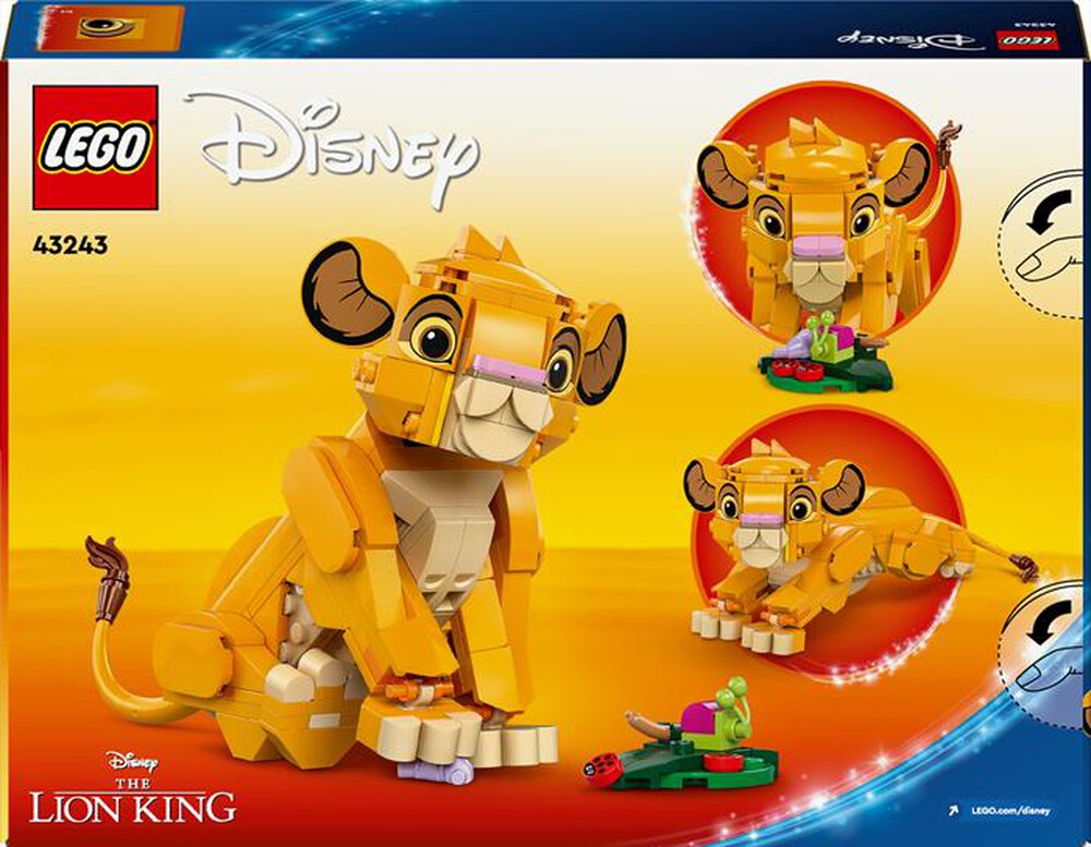 Immagine del prodotto LEGO - DISNEY CLASSIC Simba, cucciolo del Re Leone 43243