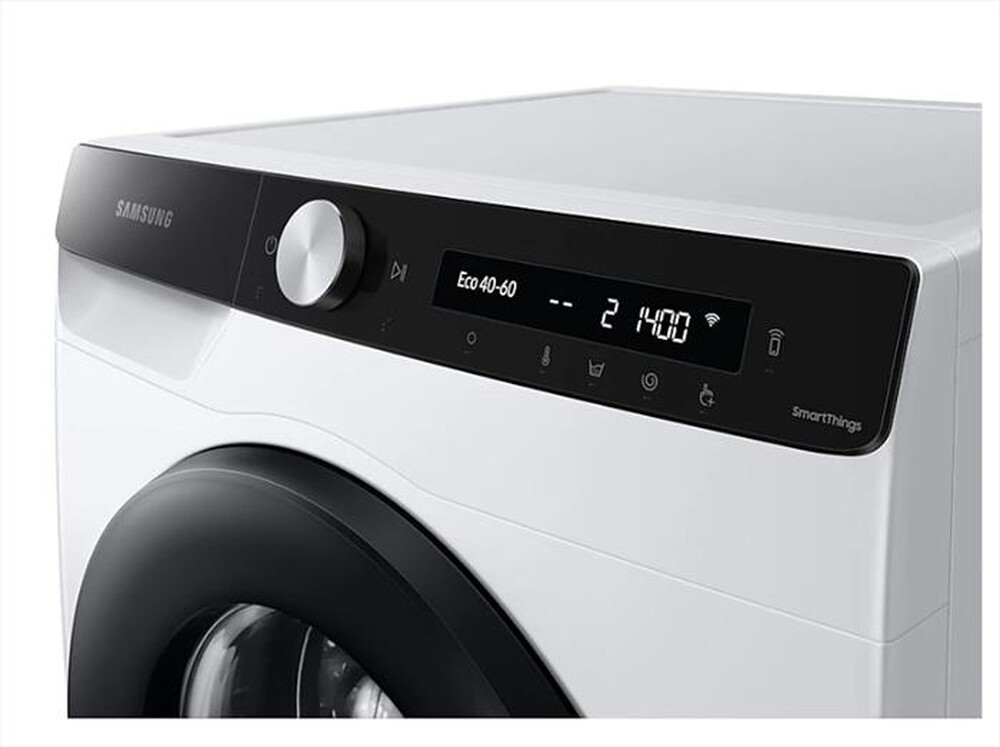 "SAMSUNG - Lavatrice WW90T534DAE/S3 ECODOSATORE AICONTROL 9Kg-BIANCO CON OBLO' Shiny Black"