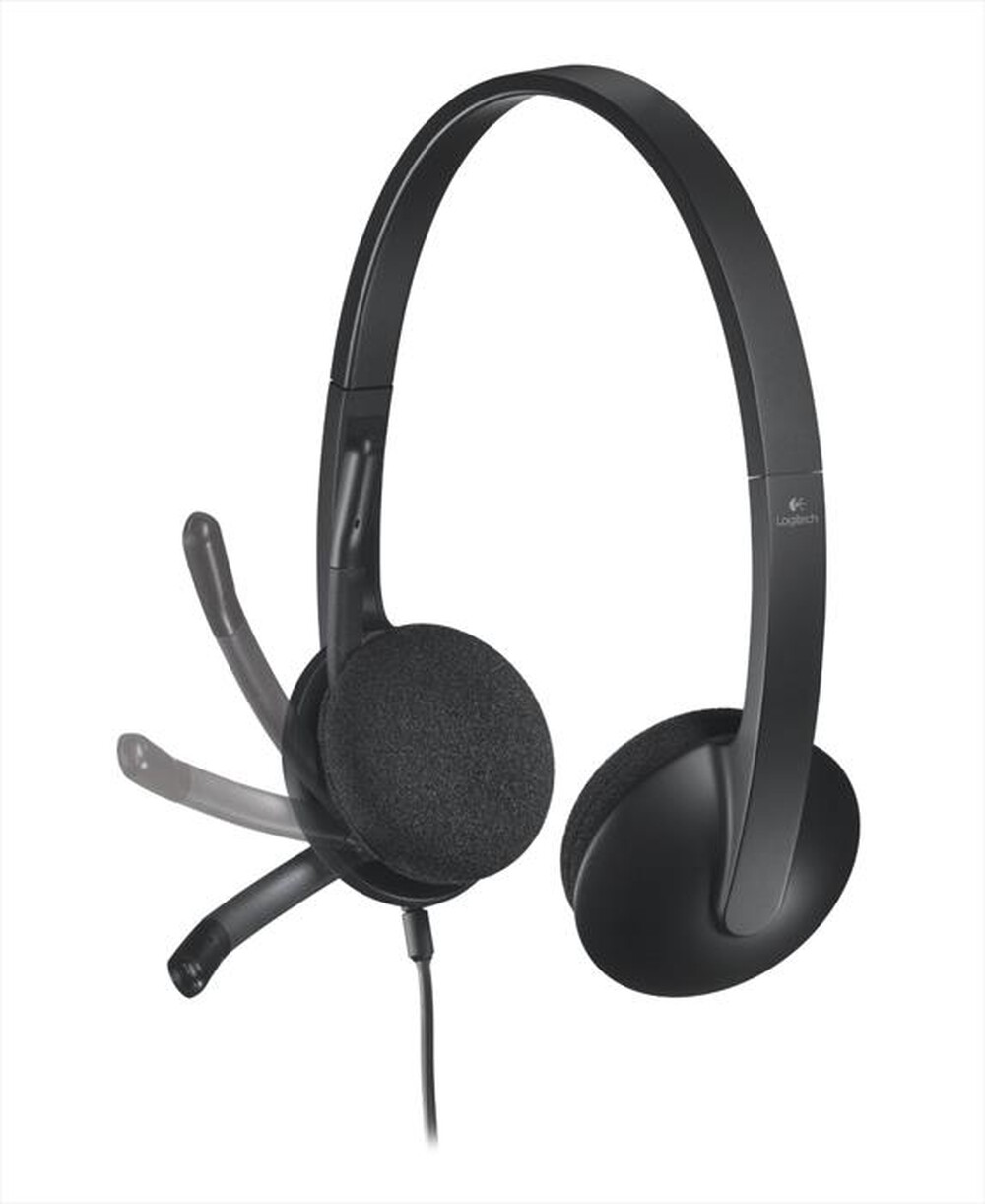 "LOGITECH - USB Headset H340-Nero"