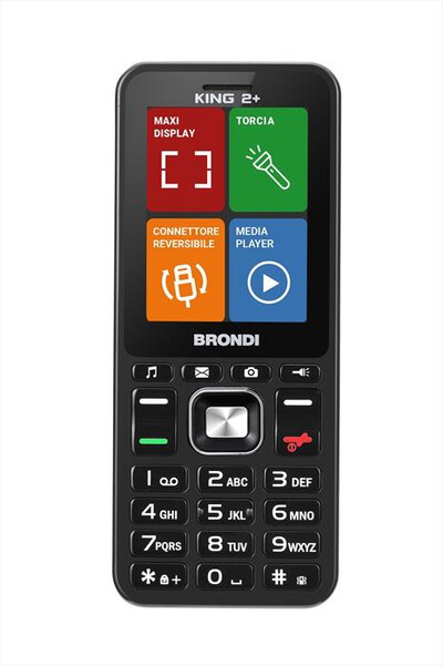 BRONDI - Cellulare KING 2+-8015908810905