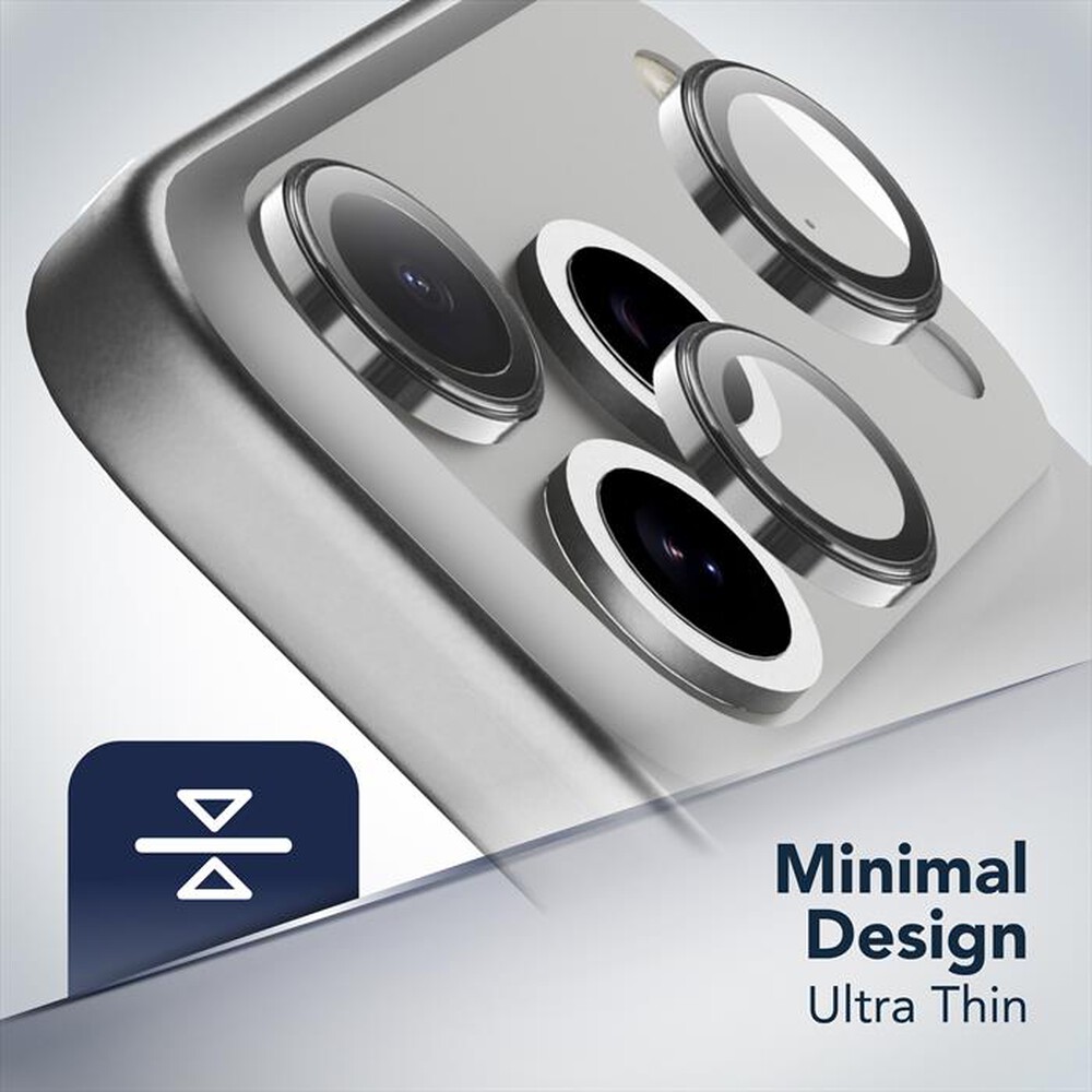 Immagine del prodotto CELLULARLINE - CAMERA LENS RING per IPHONE 17 PRO/ 17 PRO MAX-Trasparente