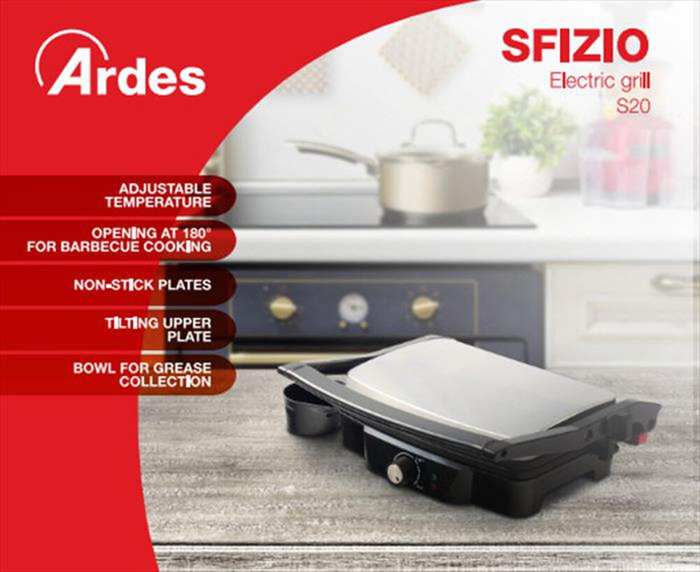 Immagine del prodotto ARDES - Bistecchiera SFIZIO