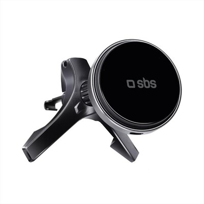 SBS - Supporto auto wireless TESUPMAGWIR15W-Nero,  SBS - Supporto auto wireless TESUPMAGWIR15W-Nero