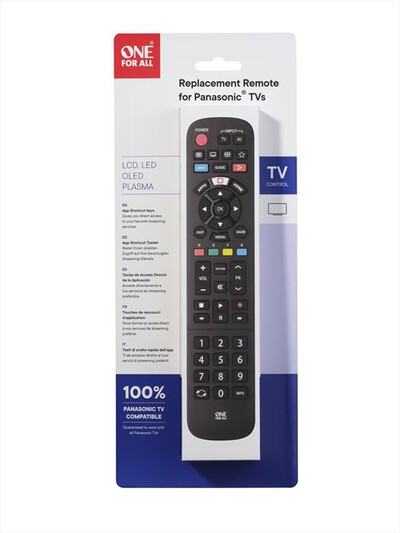 ONE FOR ALL - URC 4914-Nero,  ONE FOR ALL - URC 4914-Nero