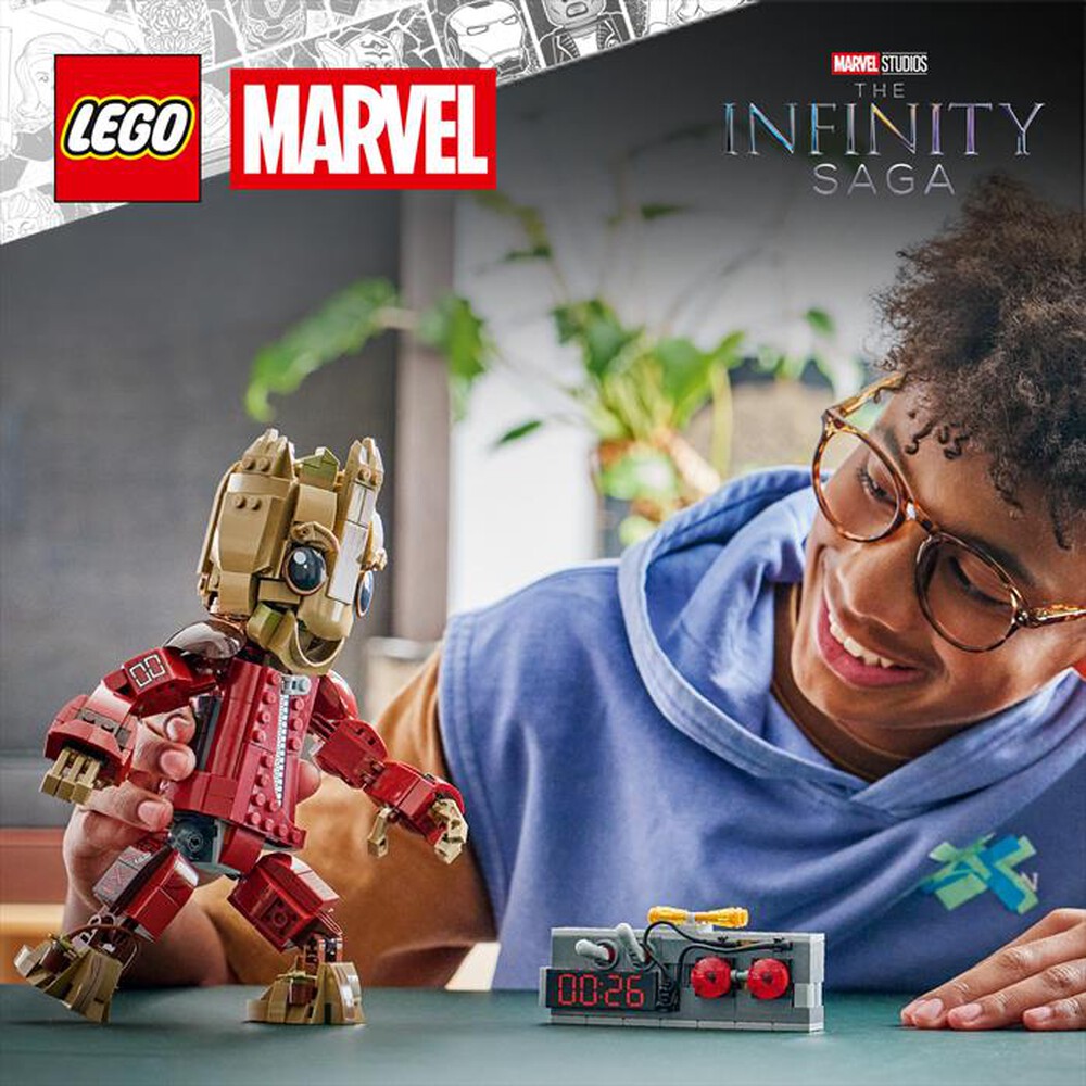 Immagine del prodotto LEGO - 76341 - GROOT IN TUTA DA RAVAGER-Multicolore