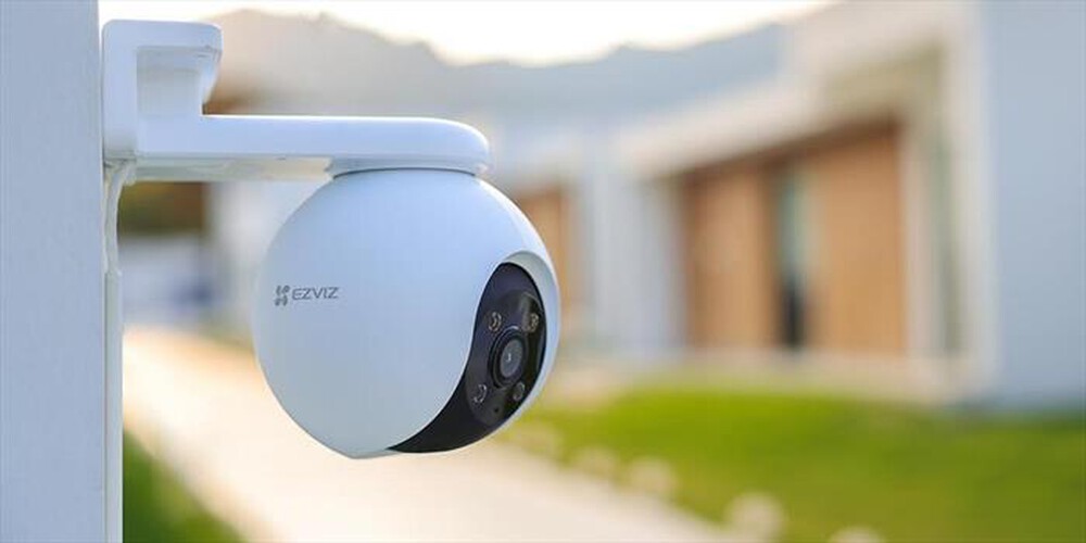 "EZVIZ - Telecamera WiFi per esterni H8 PRO 5MP-Bianco"