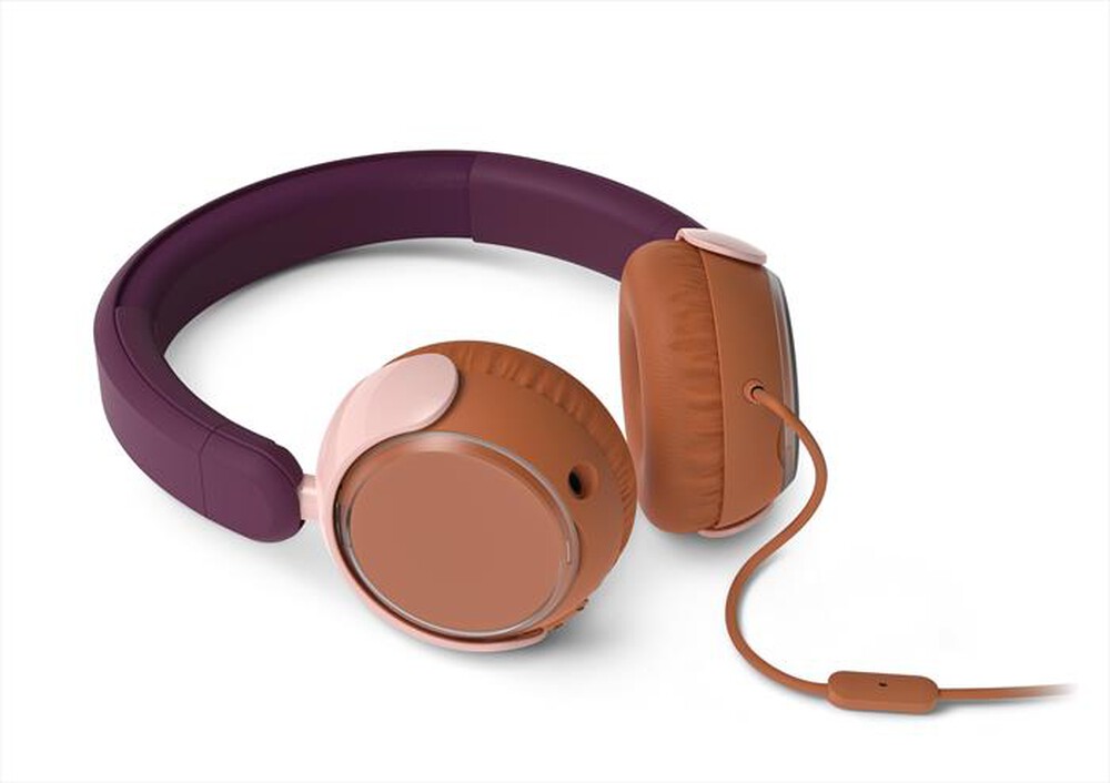 Immagine del prodotto PHILIPS - Cuffie on-ear cablate per bambini TAK2000MP/00-Viola Magenta
