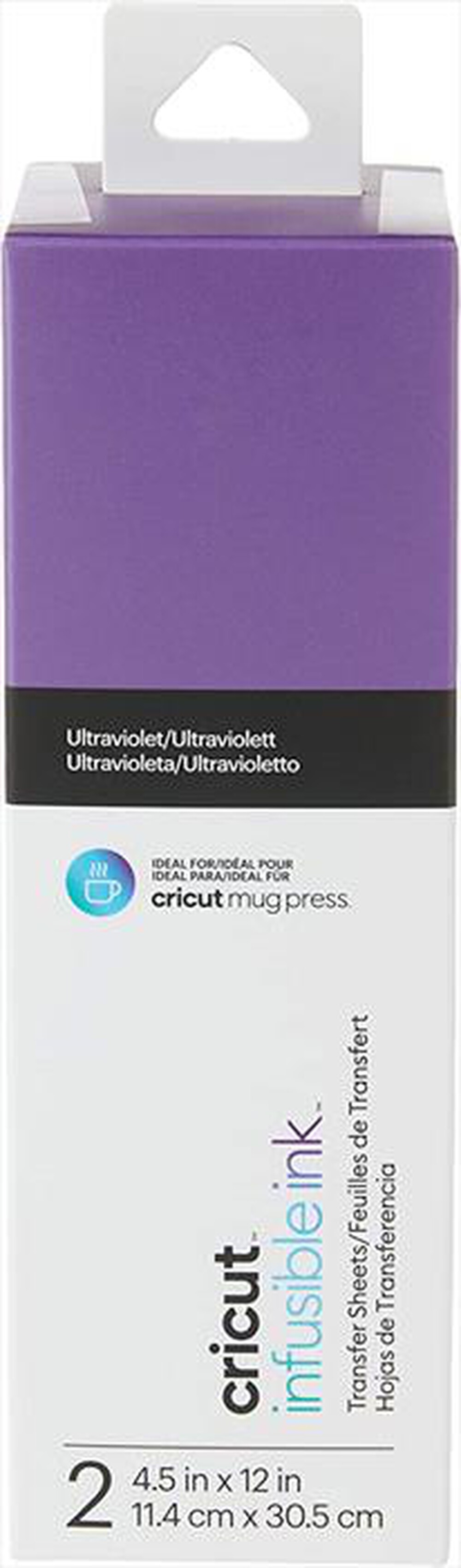 Immagine del prodotto CRICUT - INFUSIBLE INK 2 FOGLI-Ultraviolet