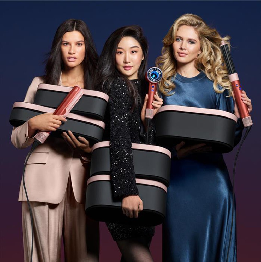 "DYSON - Styler Airwrap i.d. (capelli ricci e molto ricci)-Strawberry Bronze"