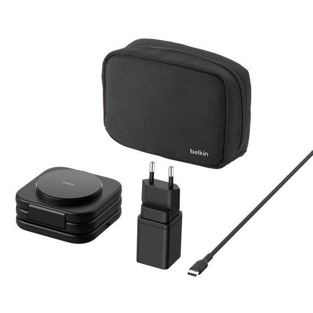 Immagine del prodotto BELKIN - TAPPETINO DI RICARICA WIRELESS MAGNETICA VIAGGIO-NERO
