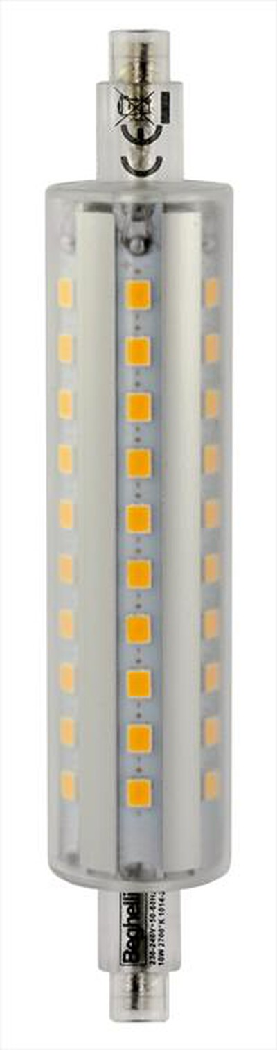 BEGHELLI - ECOLED R7S PREMIUM 117MM 12W 2700K - 