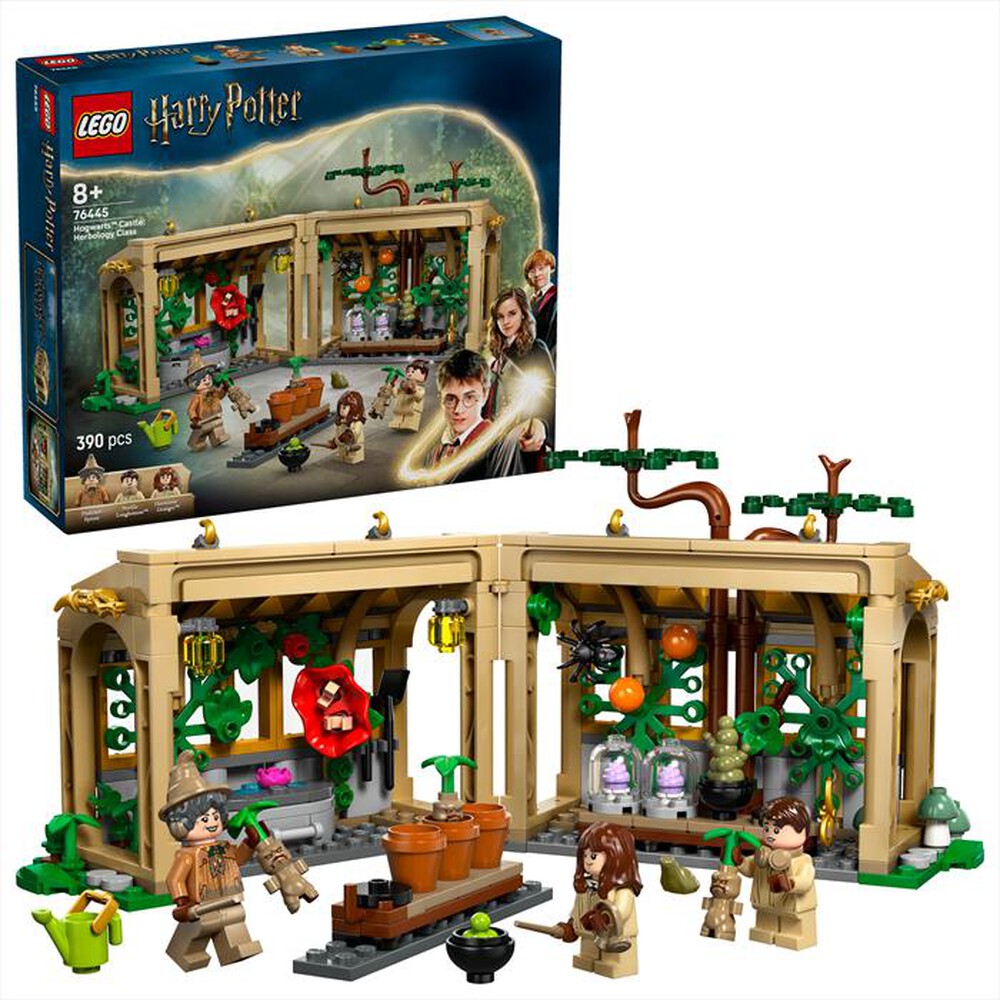 "LEGO - 76445 CASTELLO DI HOGWARTS: LEZIONE DI ERBOLOGIA-,"