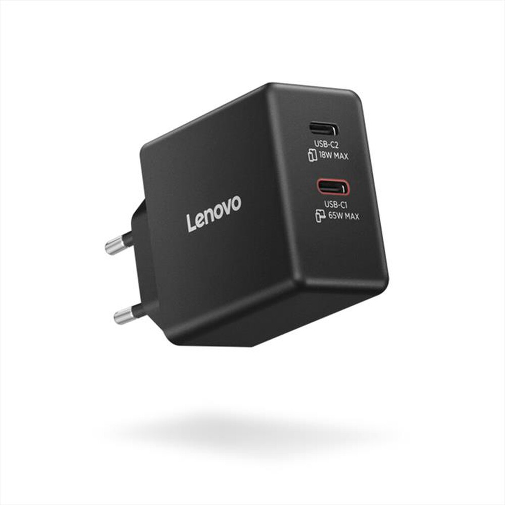 Immagine del prodotto LENOVO - DUAL USB-C 65W GAN CHARGER NERO-NERO