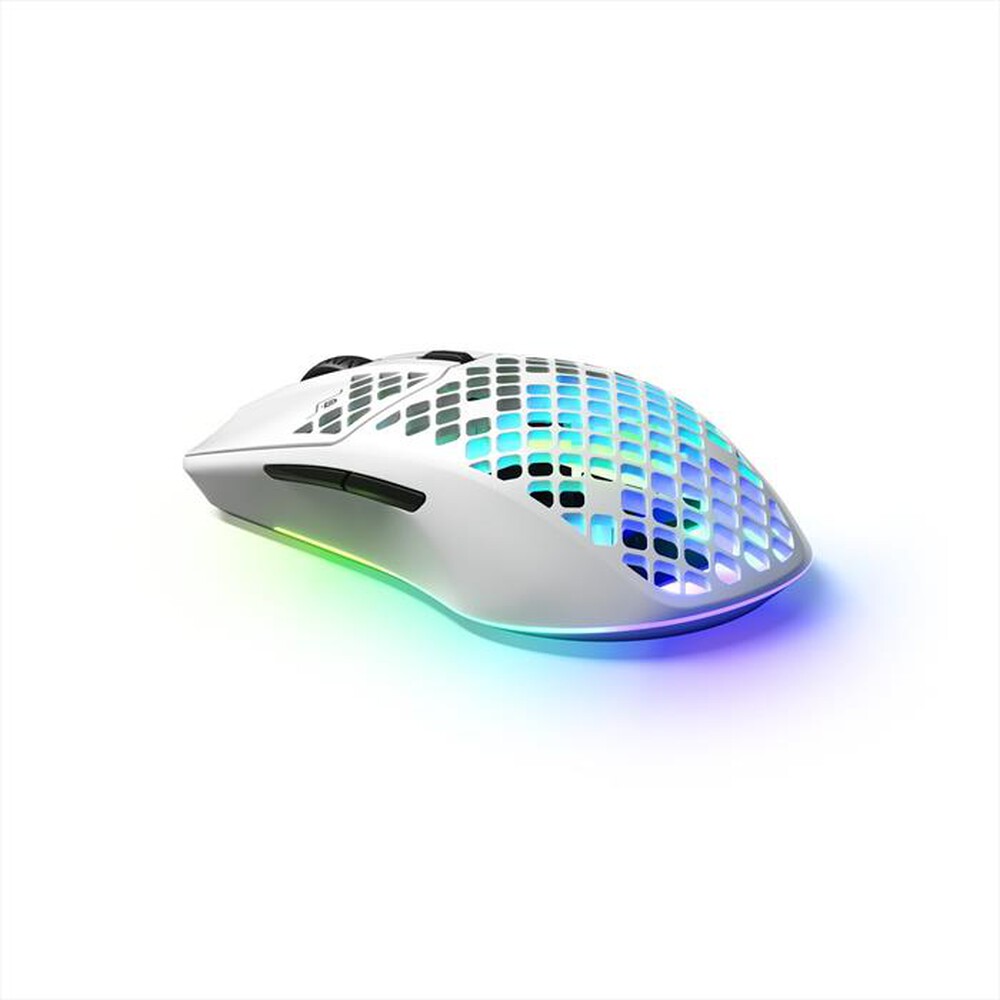 Immagine del prodotto STEELSERIES - Mouse AEROX 3 WIRELESS SNOW-Bianco