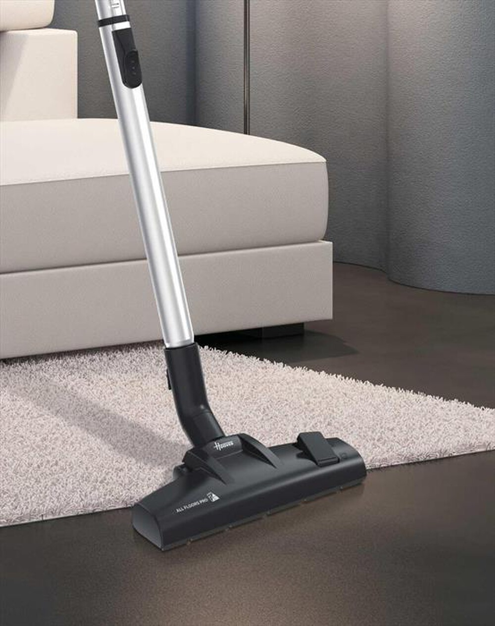Immagine del prodotto HOOVER - Aspirapolvere a traino senza sacco HP120PET 011-Grigio
