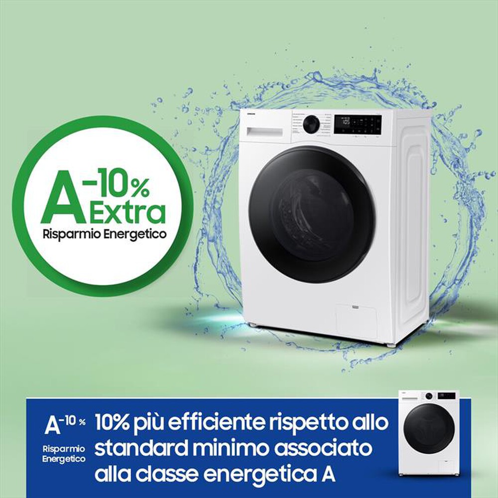 Immagine del prodotto SAMSUNG - Lavasciuga WD90DG5G34BEET 9/5Kg Classe A/E-bianca con oblò display nero
