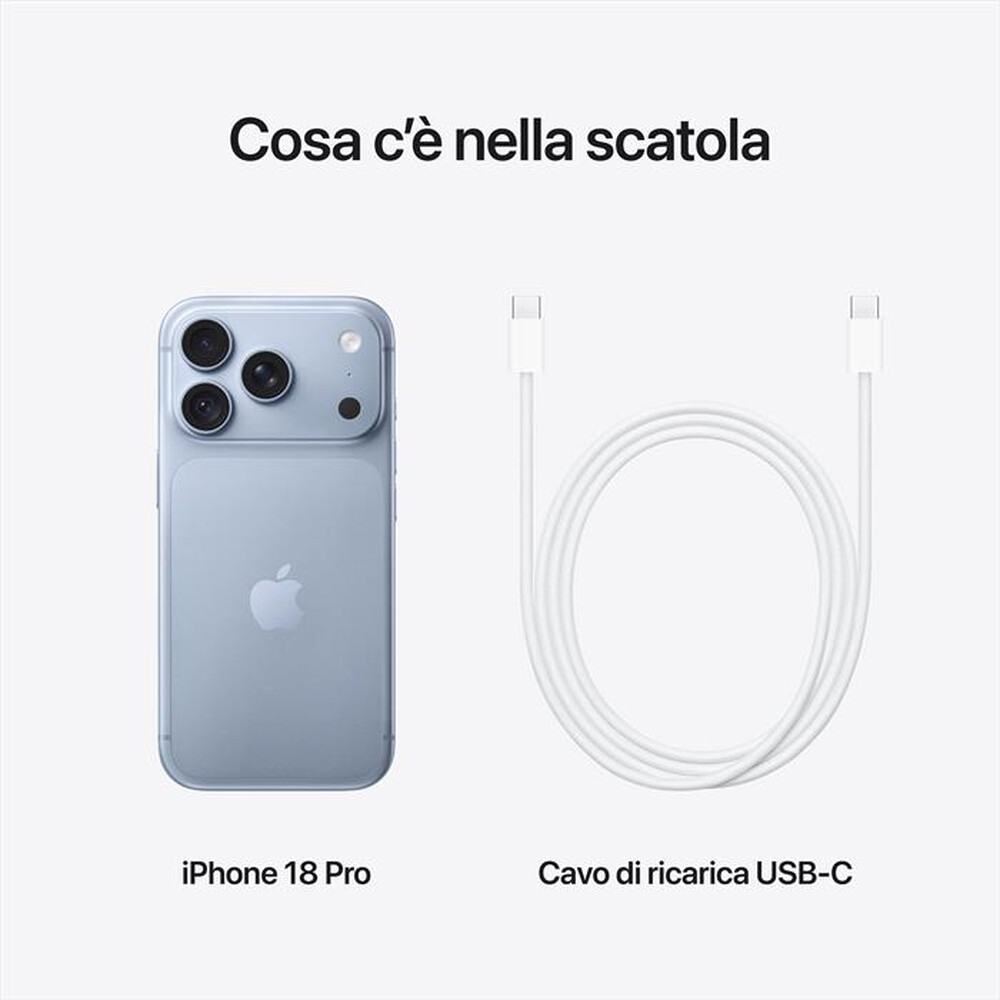 Immagine del prodotto APPLE - iPhone 18 Pro 256GB-Ghiaccio