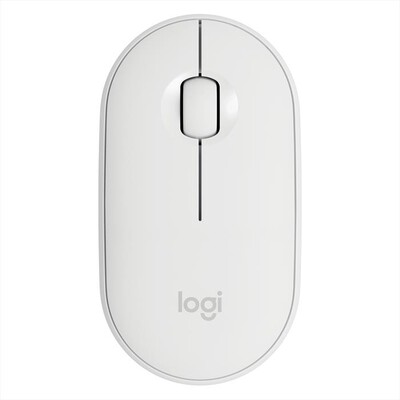 LOGITECH - M350 Pebble Wireless Mouse 2-OffWhite