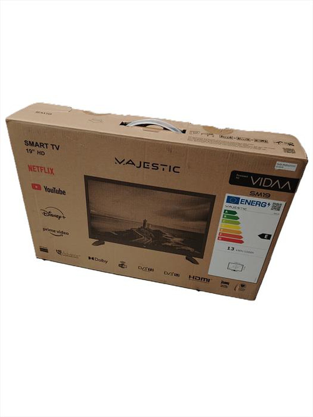 Immagine del prodotto MAJESTIC - Smart TV LED HD READY 19" SM 19VD-NERO