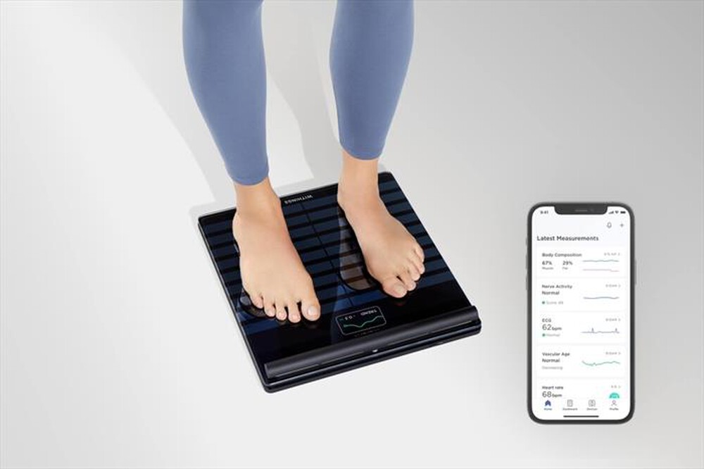 Immagine del prodotto WITHINGS - Pesa persone smart BODY SCAN-BLACK