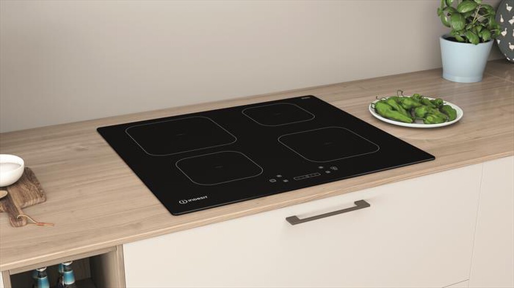 "INDESIT - Piano cottura induzione IS 83Q60 NE 59 cm-Nero"