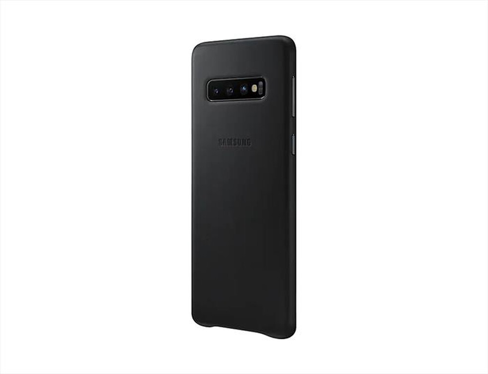 "SAMSUNG - LEATHER COVER GALAXY S10-Nero"
