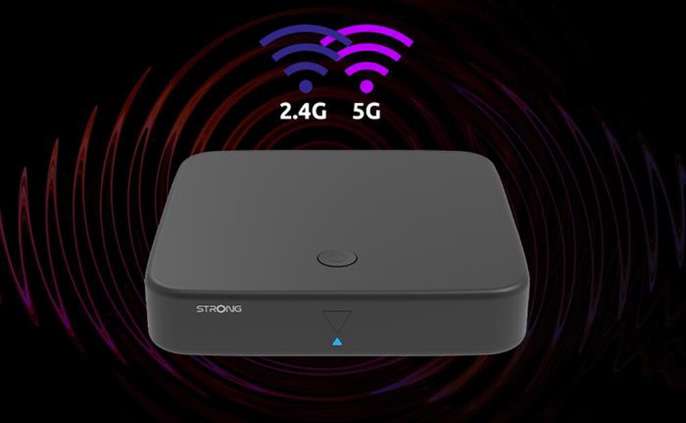 "STRONG - Android TV Box e decoder T2 SRT420-nero"