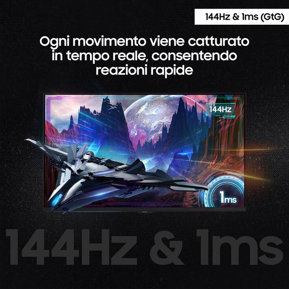 Immagine del prodotto SAMSUNG - MONITOR GAMING ODYSSEY G7 - G70D DA 27''-Black
