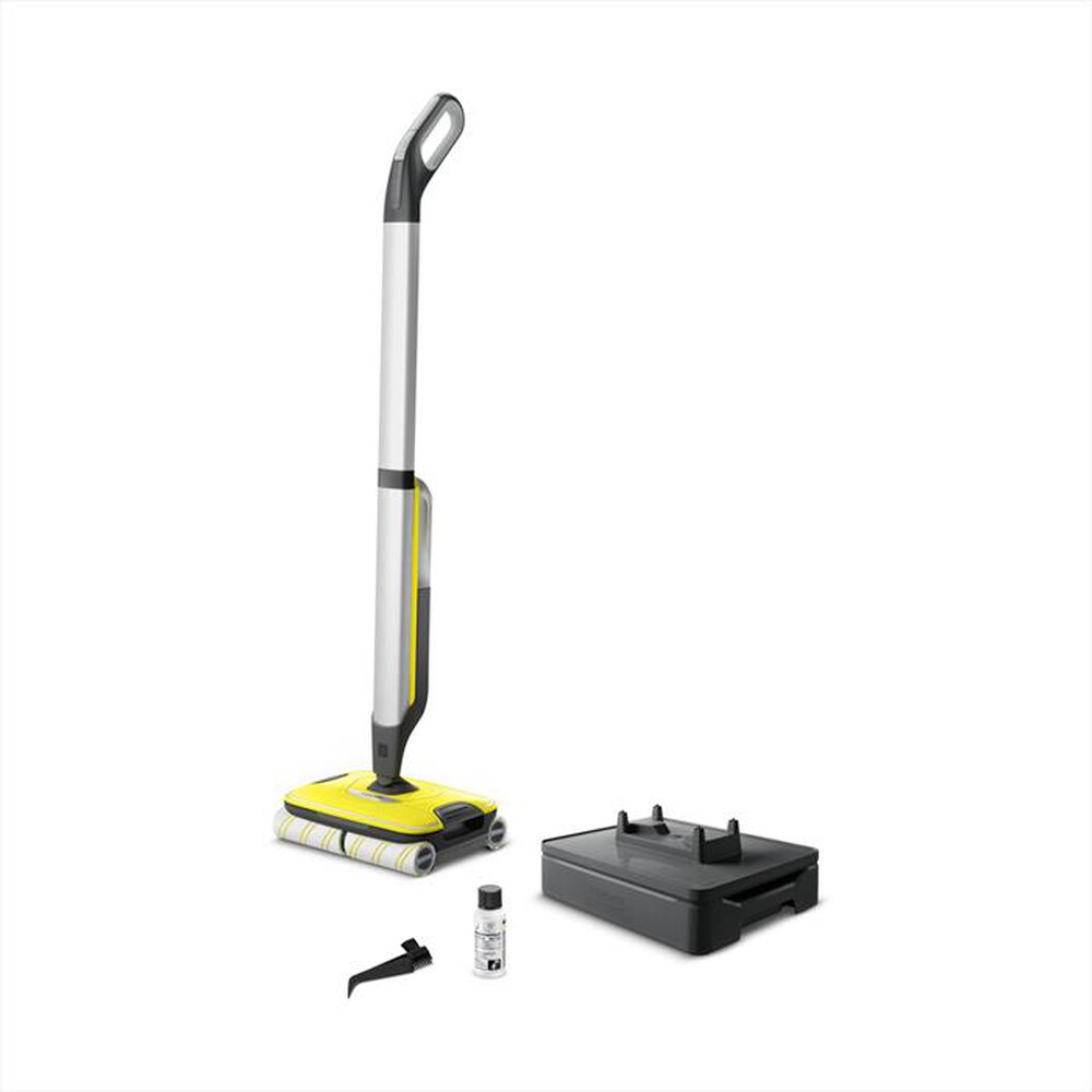 "KARCHER - Spazzolone a vapore FC 7 Cordless-Nero/Giallo"