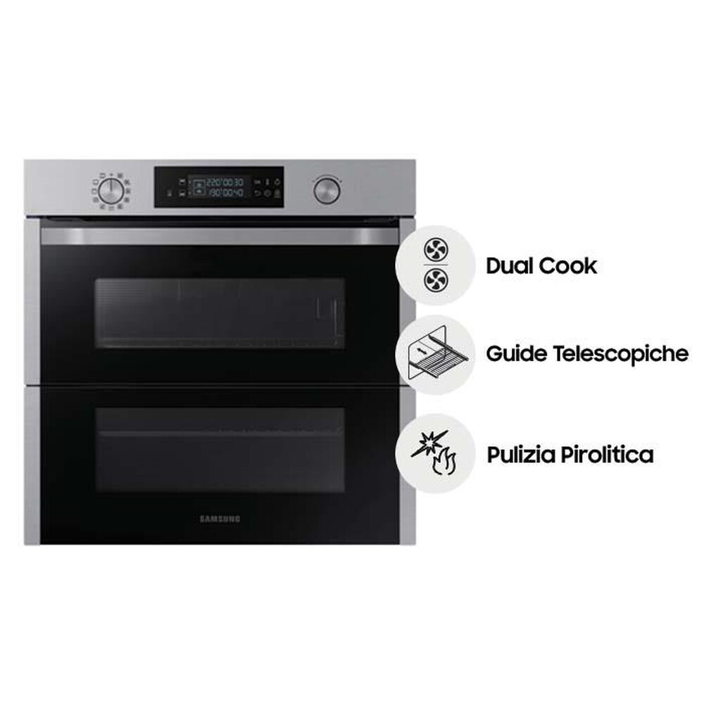 Immagine del prodotto SAMSUNG - Forno incasso elettrico NV75N5671RS/ET Classe A+-INOX ANTI IMPRONTA