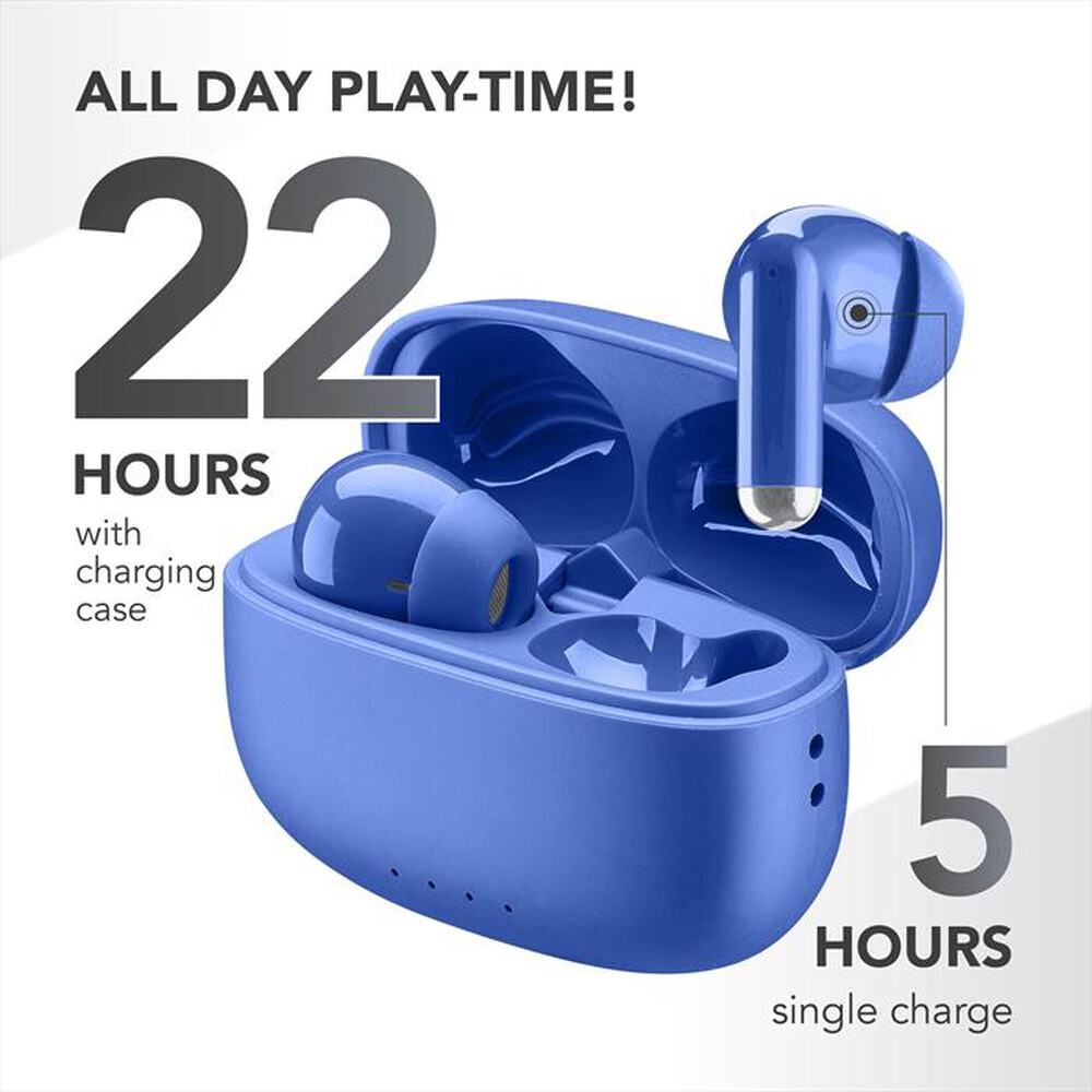 Immagine del prodotto MUSIC SOUND - Auricolare Bluetooth in-ear DRIFT-Blu