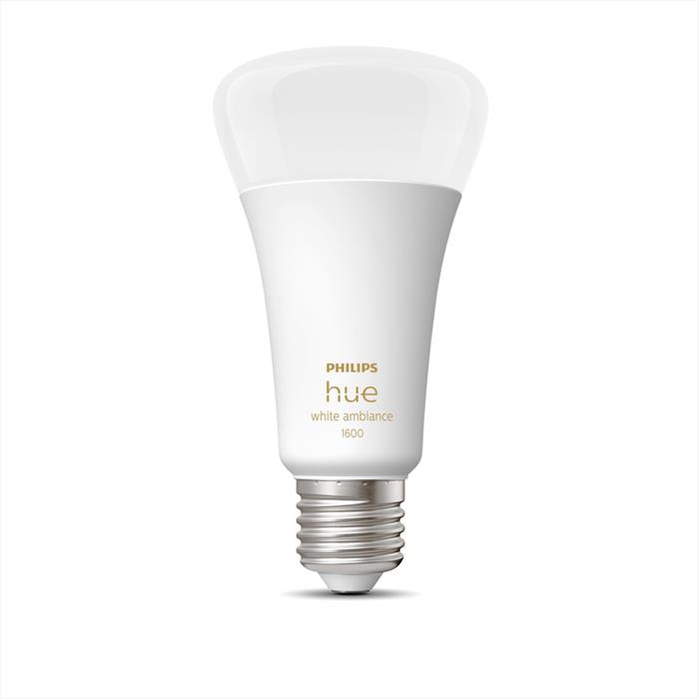 "PHILIPS - HUE WHITE AMBIANCE LAMPADINA E27 13.5W-Bianca"