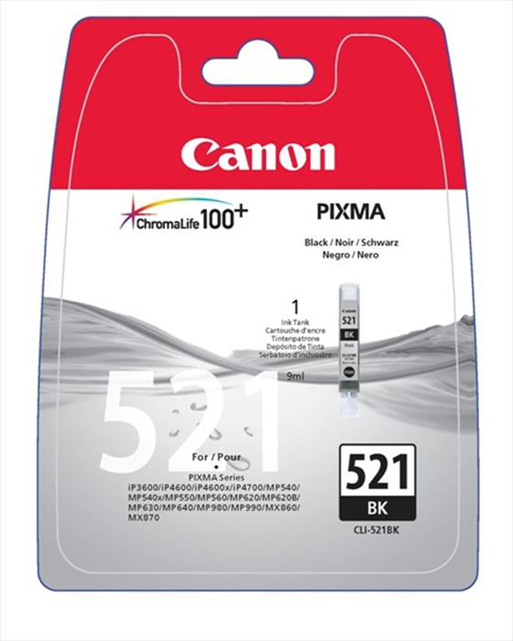 Immagine del prodotto CANON - CLI-521BK-Black