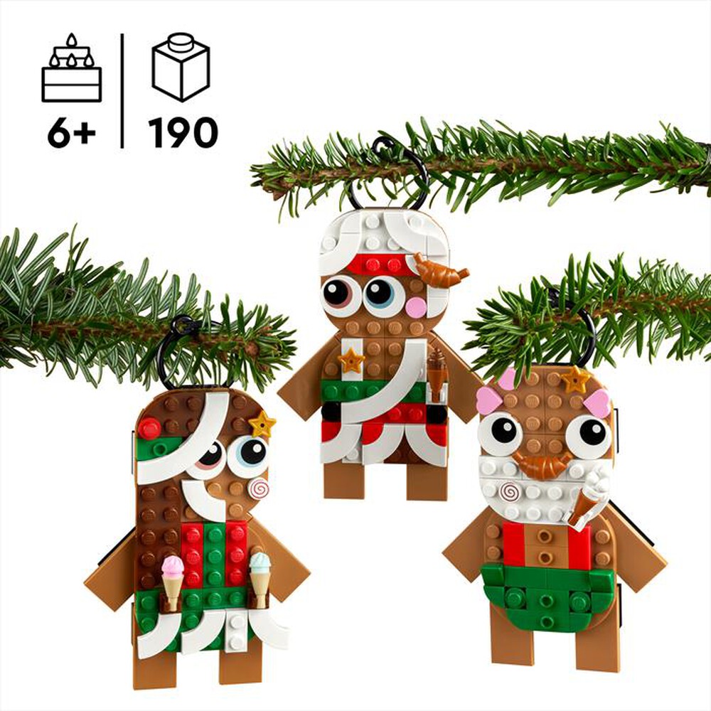 Immagine del prodotto LEGO - ORNAMENTI DI PAN DI ZENZERO - 40642