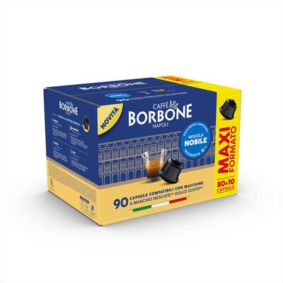CAFFE BORBONE - DOLCE GUSTO NOBILE 80+10PZ-N.d