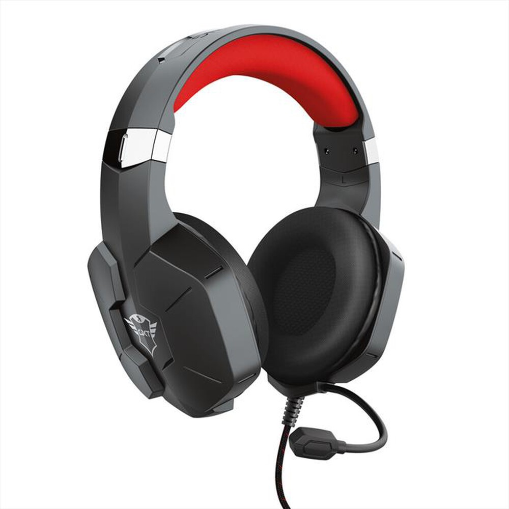 "TRUST - GXT323 CARUS HEADSET-Black/Red"