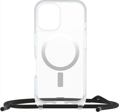 OTTERBOX - REACT NECKLACE MAGSAFE HICHEW CUSTODIA IPHONE 16-Trasparente
