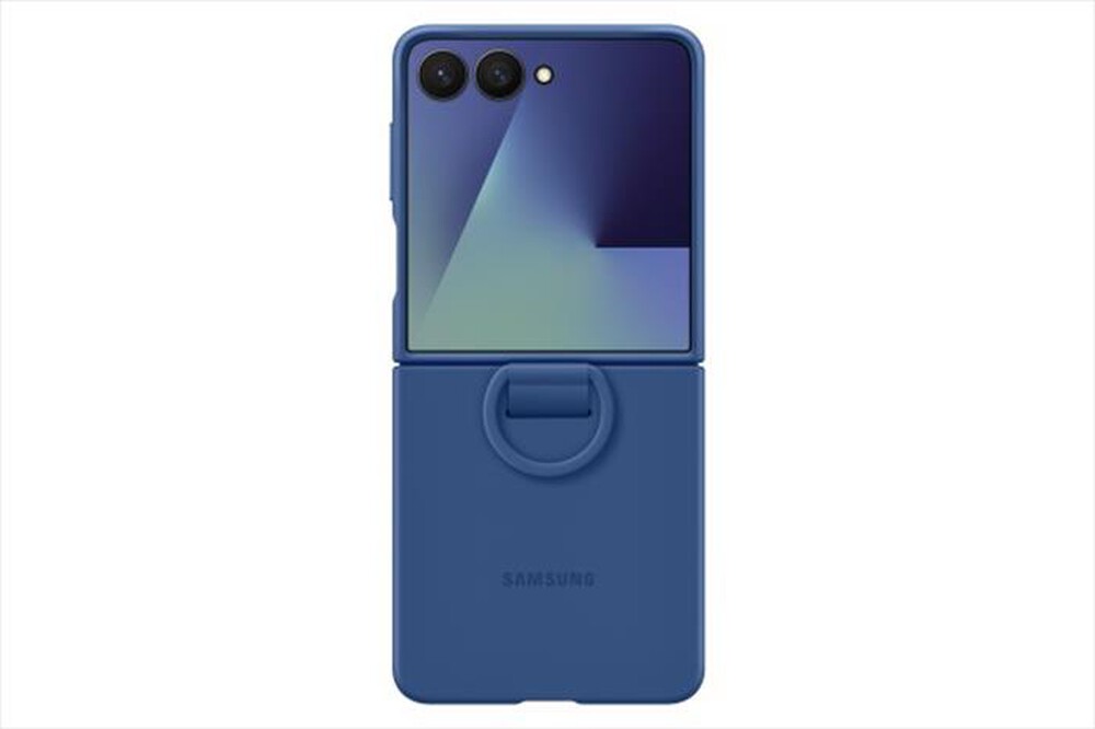 Immagine del prodotto SAMSUNG - Cover SILICONE RING CASE per Galaxy Z Flip7-Blue