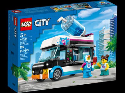 LEGO - CITY Furgoncino delle granite del pinguino - 60384