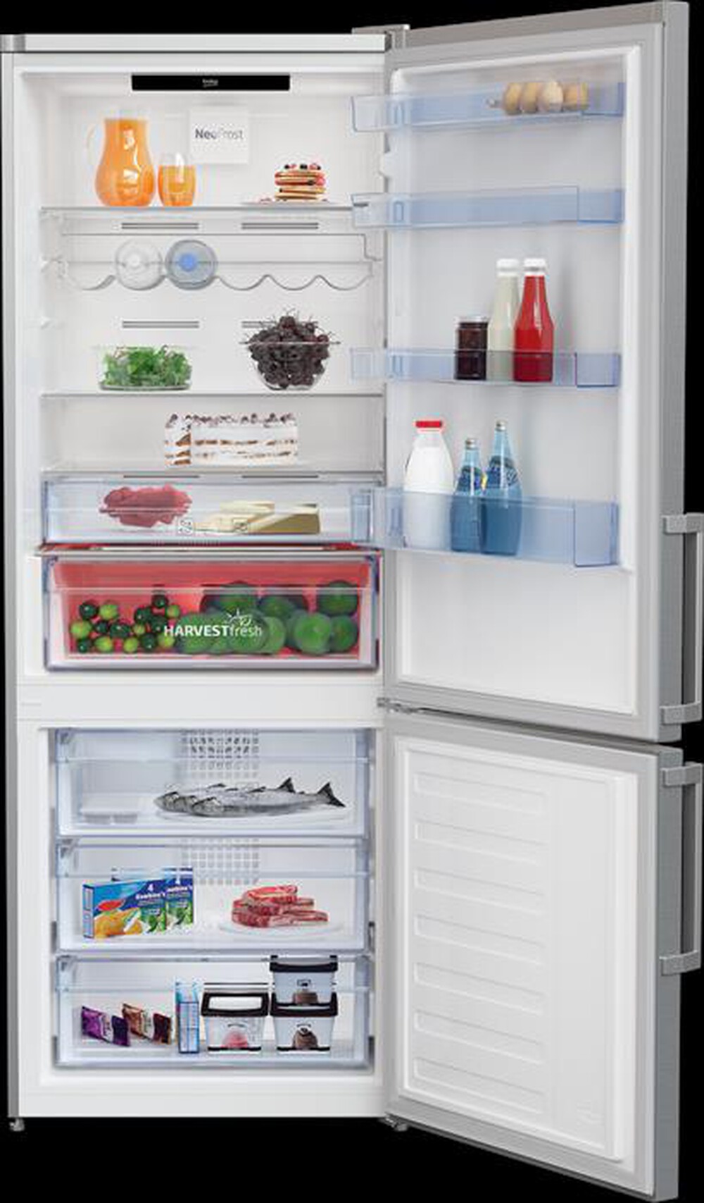 "BEKO - Frigorifero combinato RCNE560E61ZXN Classe D"