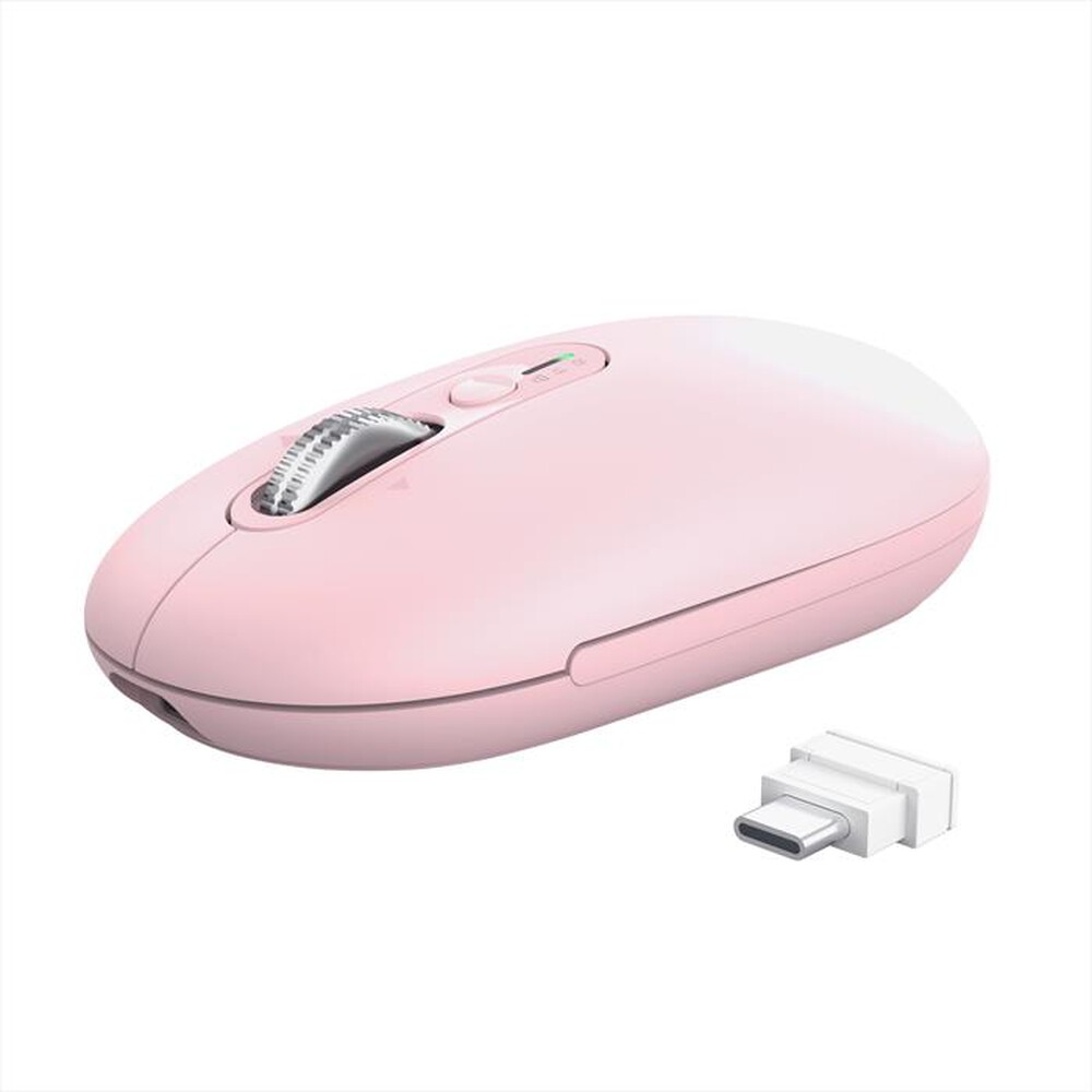 Immagine del prodotto TRUST - SERON HYPSCROLL SLIM WRLS MOUSE PNK-Pink