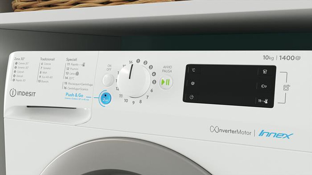 "INDESIT - Lavatrice INNEX BWE 101486X WS IT 10 Kg Classe A-Bianco"