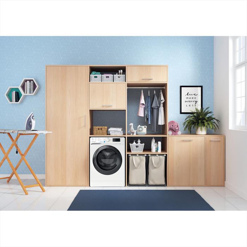 "INDESIT - Lavasciuga BDE 96436 WKV IT 9/6 Kg Classe A-Bianco"